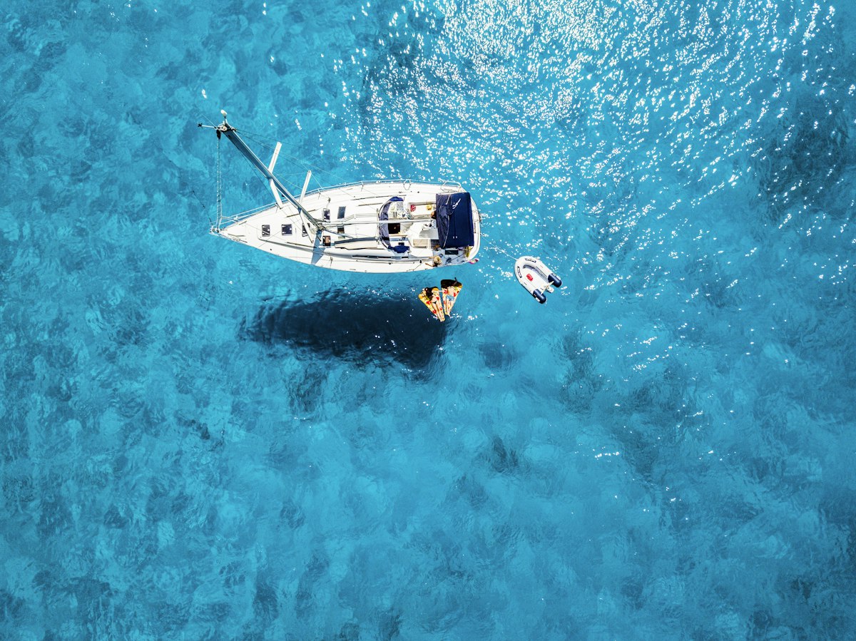 Week yacht charter in the Mediterranean